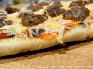 Italian Sausage Flatbread